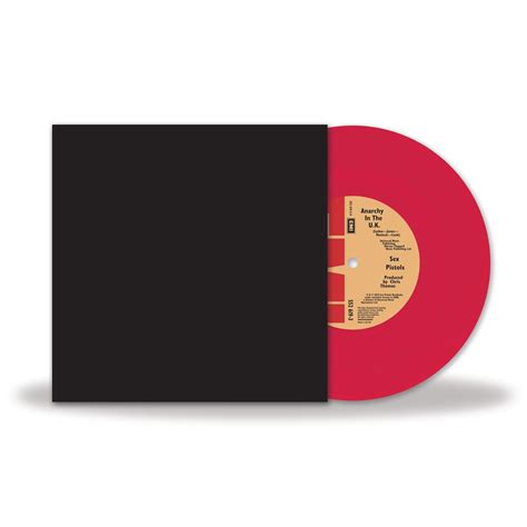 Sex Pistols Anarchy In The Uk Red Vinyl Superdeluxeedition