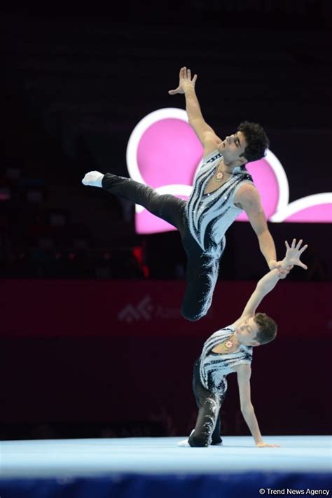 Azerbaijani Athletes Win Bronze At 28th Fig Acrobatic Gymnastics World