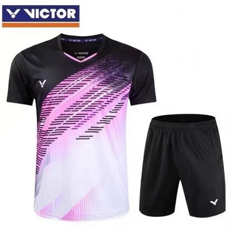 Victor Badminton Shirts for Men and Women Quick Dry Sweat Absorbing ...