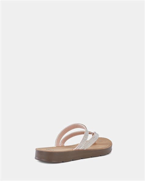 SLEAHA Nude Flat Sandals Buy Women S SANDALS Online Novo Shoes