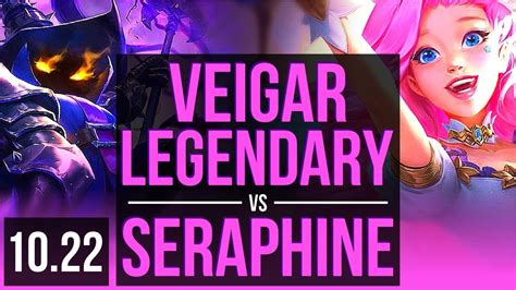 Veigar Vs Seraphine Mid Defeat Legendary Games Euw