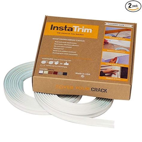 Instatrim Universal Flexible Adhesive Trim Solution Cover Gaps