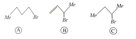 Consider The Following Bromides The Correct Order Of S N 1 Rea