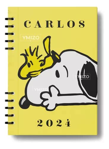 Agenda Planner Snoopy Personalizada Cuotas sin interés