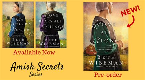 Beth Wiseman Goodreads Giveaways All 3 Books In The Amish Secrets