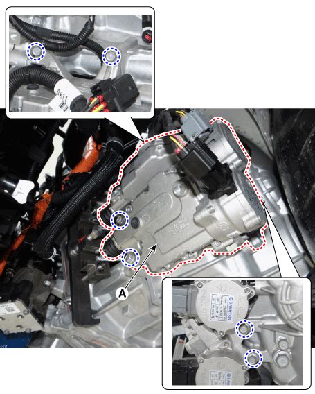 Kia Niro Clutch Actuator Assembly Repair Procedures Dual Clutch Transmission Control System