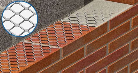 Expanded Metal Brick Reinforcement Mesh With Good Stability