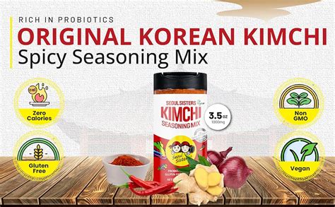 Seoul Sisters Korean Kimchi Powder Seasoning Mix 35 Oz