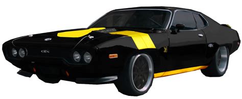 Bumblebee 1971 Plymouth GTX Alt Mode Render 2 By Krrwby On