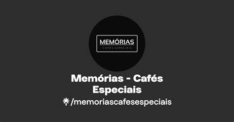 Memórias Cafés Especiais Instagram Linktree