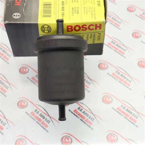 FILTRO CARBURANTE FIAT PANDA 4X4 141 PUNTO MK1 COD 0450902151 NUOVO BOSCH