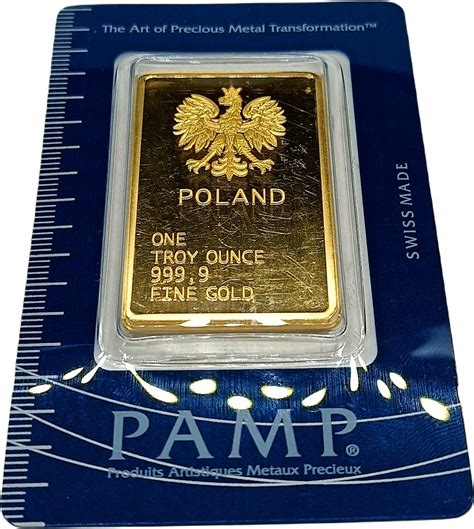 Sztabka złota lokacyjnego 1 oz PAMP 12744080517 oficjalne