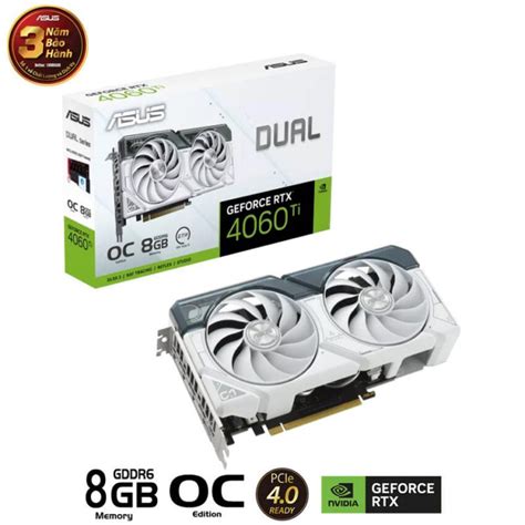 Asus Dual Geforce Rtx 4060 Ti Oc Edition 8gb Gddr6