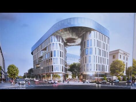 В Бишкеке сносят сгоревшее здание Генпрокуратуры. - YouTube