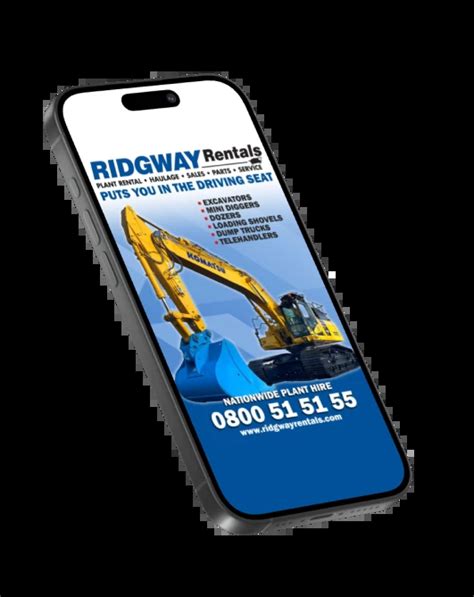 Ridgway Rentals Nationwide Plant Hire Used Plant Sales