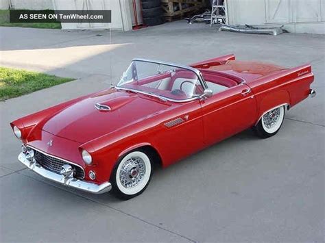 1955 Ford Thunderbird Red