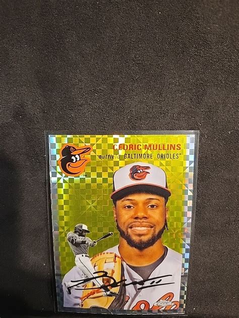 2023 Topps Chrome Platinum Anniversary Prism Refractor 221 Cedric