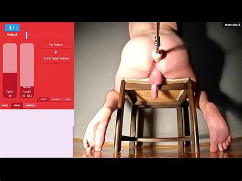 SESIÓN DE TORMENTO EN VIVO Orgasmo de próstata con máquina de sexo anal XVIDEOS