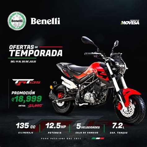 Benelli 135 Precio Guatemala OfertasGuate