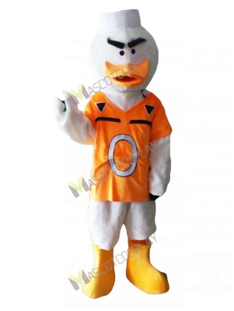 Miami Hurricanes Mascot Costume Sebastian the Ibis American White Ibis ...