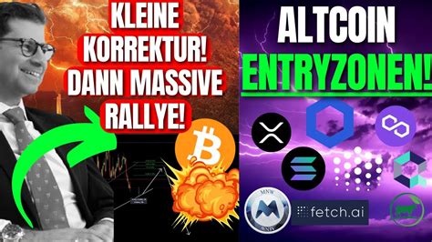 MASSIVE RALLYE STEHT NOCH BEVOR MACH DICH BEREIT BITCOIN SOLANA