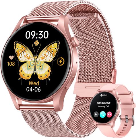 Amazon Reloj Inteligente Para Mujer Reloj De Fitness 1 43