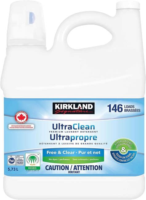 Kirkland Signature Ultra Clean Free And Clear Liquid Laundry Detergent