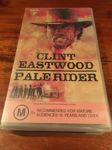 VHS TAPE CLINT Eastwood Pale Rider FREE POSTAGE CLINT EASWOOD