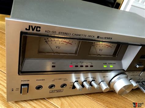 JVC KD 55 Stereo Cassette Deck In Excellent Condition Photo 2821617