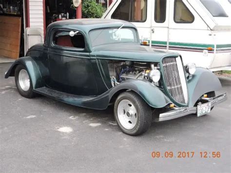 Beautiful 34 3 Window Coupe Suicide Doors Chopped Tubbed