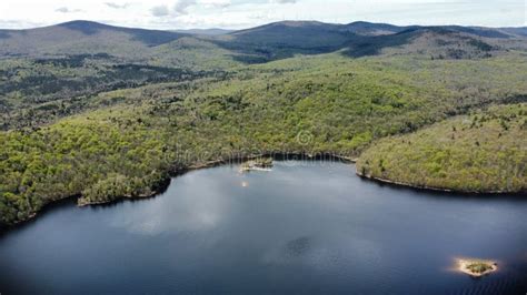 Islands On Harriman Reservoir Vermont Stock Image Image Of Islands