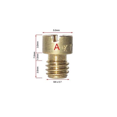 Жиклер карбюратора Альфа, скутер 4T 139QMB (ГДС 100 x М4) - купить по ...