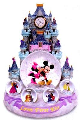 Disney Snowglobes Collectors Guide Loves First Kiss Snowglobe