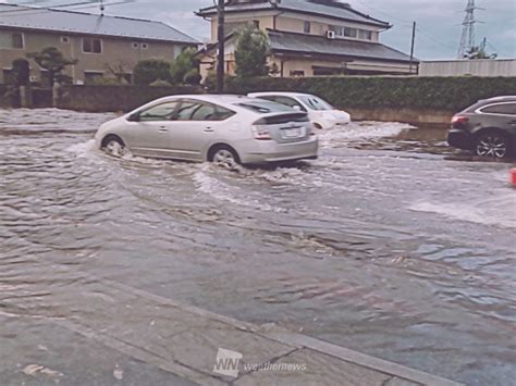 関東でゲリラ豪雨 激しい雨で気温も急降下 ウェザーニュース