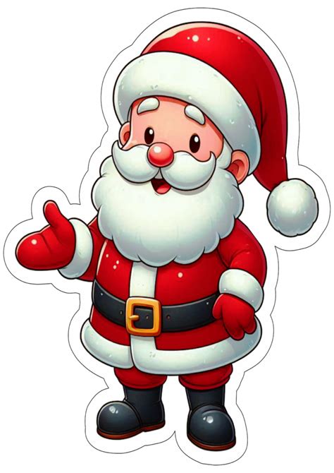 Papai Noel Desenho Simples Png