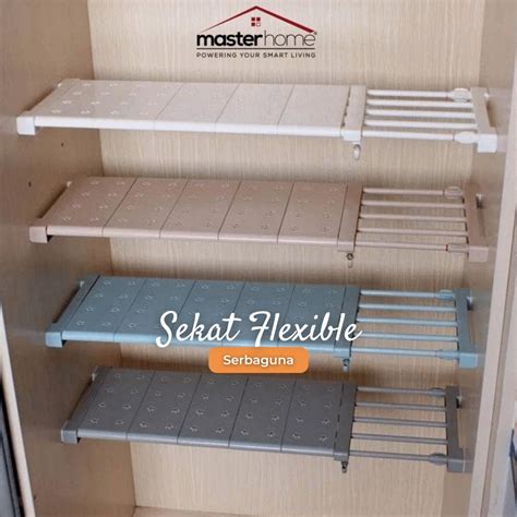 Jual Masterhome Sekat Lemari Fleksibel Shopee Indonesia