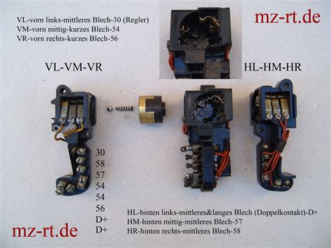 Zündschloss Spulenkasten IFA MZ RT 125 mz rt de Ersatzteileshop