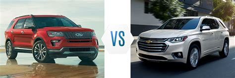 Ford Explorer Vs Chevrolet Traverse Lafayette Ford