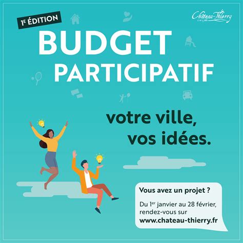 Budget participatif encore quelques jours pour déposer votre projet