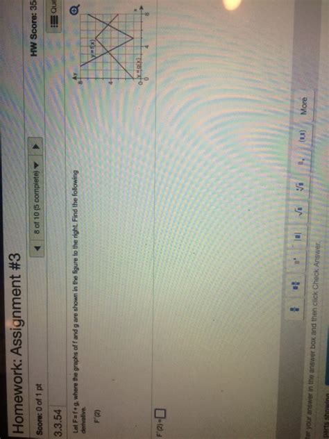 Solved Let F = f + g, where the graphs of f and g are shown | Chegg.com 