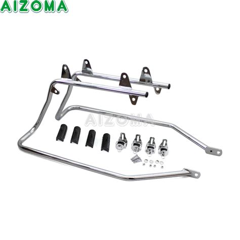 Kit De Soporte De Alforja Para Motocicleta Barra De Soporte De