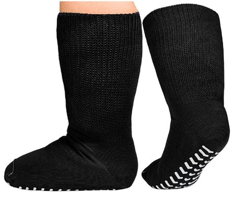 Buy Extra Wide Socks For Swollen Feet 3 Pairs Wide Bariatric Socks Non Slip Cast Sock Ic