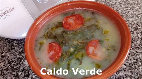 CALDO VERDE Como Fazer Esta Receita Bimby Thermomix TM6 TM5 TM31