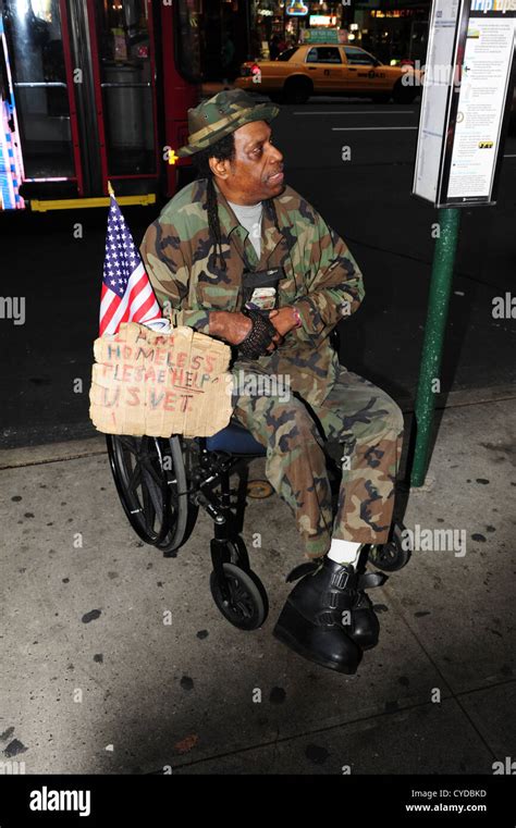 Homeless Veteran Wheelchair Hi Res Stock Photography And Images Alamy