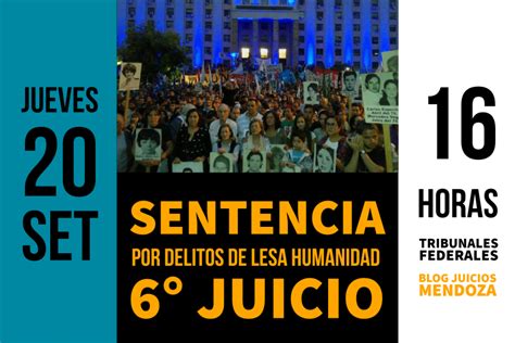 Sentencia Vi Juicio Por Delitos De Lesa Humanidad Articulación Social