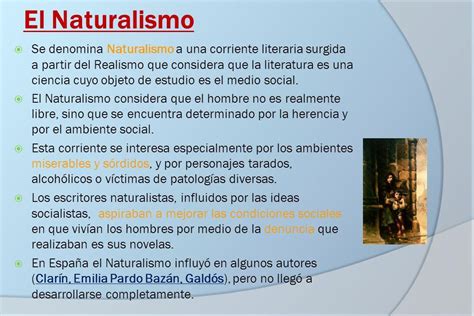 Autores De La Literatura Naturalista Espa Ola