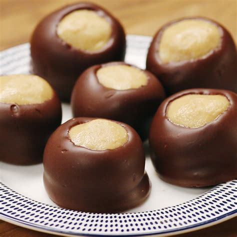 No Bake Chocolate Peanut Butter Balls Buckeyes Recipe Walmart