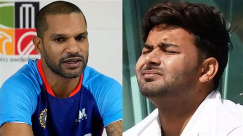 Shikhar Dhawan Viral Video Rishabh Pant Car Accident Shikhar Dhawan