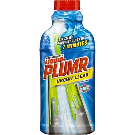 Liquid Plumr Urgent Clear 17 Fl Oz Drain Cleaner In The Drain Cleaners