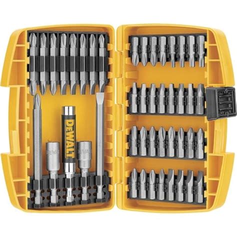 Magnetic Screwdriver Bit Set 45 Piece Dewalt Impact Drill Drive Bits